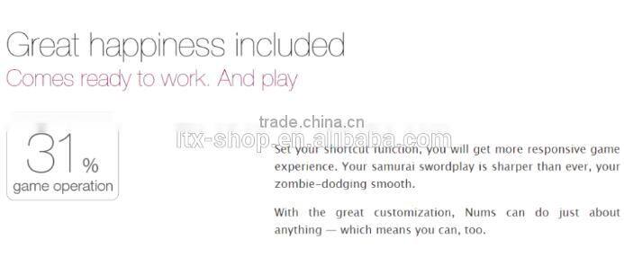 Hot selling Ultra-thin Smart Keypad , Intelligent Tourch Board of glass Number keyboard For Macbook