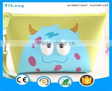 2016 High Quality travel cosmetic bag wholesale canvas cosmetic bag small round cosmetic bag