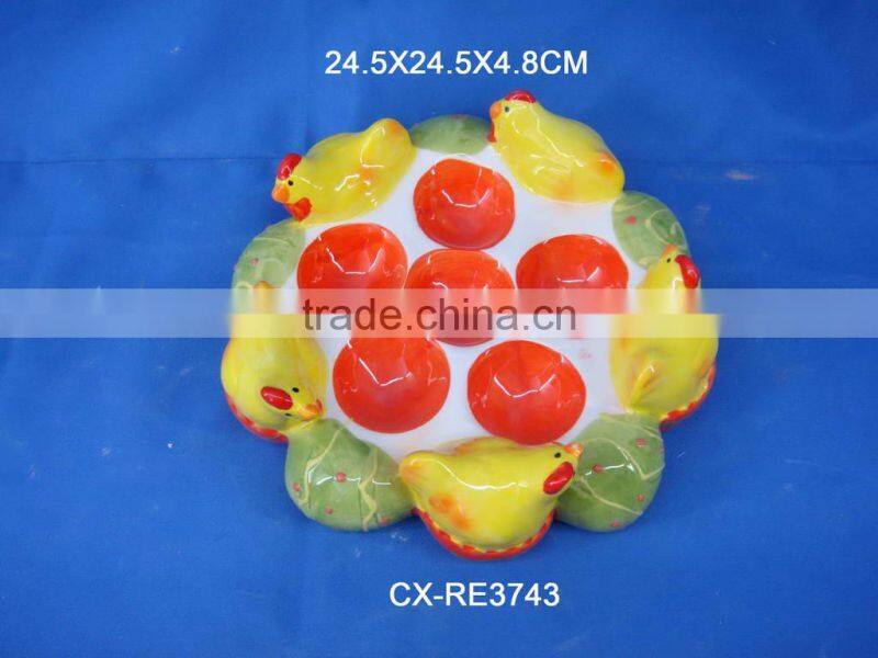 ceramic egg holder