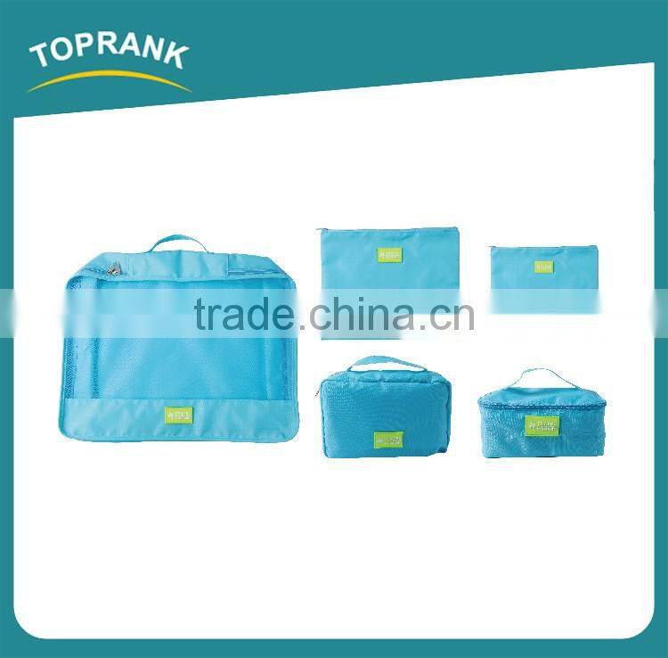 Hot Sale Functional Packing Cubes 5pcs Of One Set Luggage Travel Organizer Travel Clothes Packing Cubes