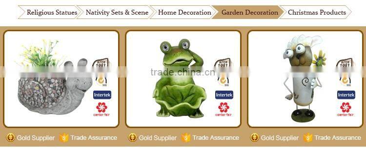 11 Inch Egg Shape Fiberglass Garden Statue Ornament Molds