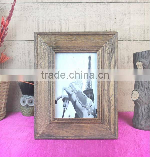 zakka home decor wooden photo picture frame