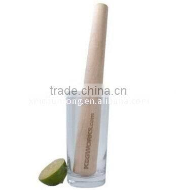 bamboo/wooden cocktail muddler