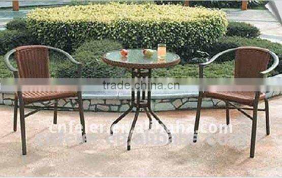 High quality outdoor wicker portable reclining chair