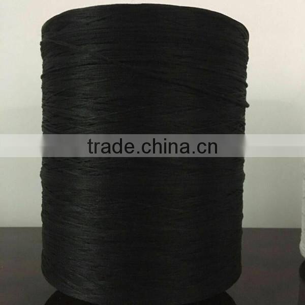 African PP BCF yarn 1000-3000D for wig for the black braid in good quality