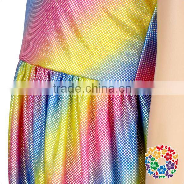 Wholesale Toddler Girls Summer Boutique Dress And Shorts Clothes Set New Fabric Kids Outfits