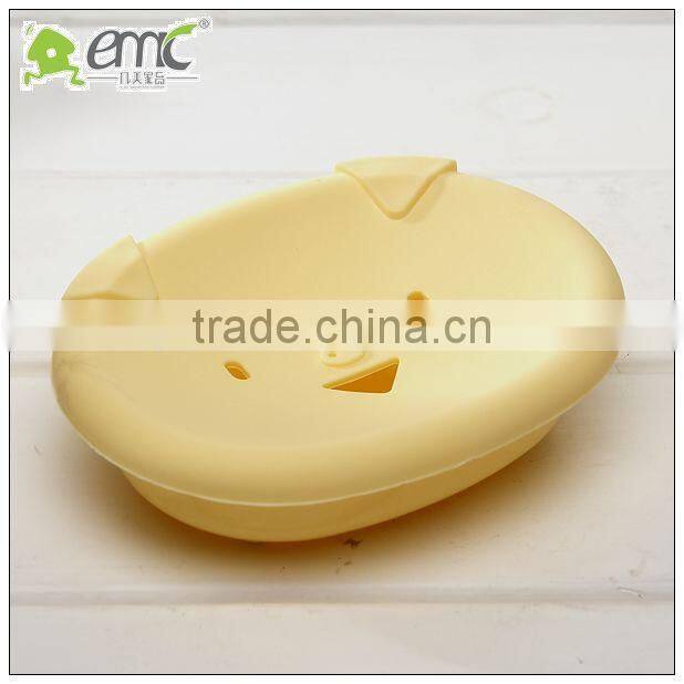 Pig sharp plastic soap container