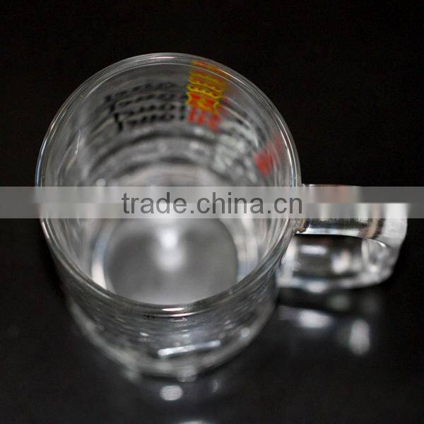 Stable machine prssed glasses beer mug for bar use