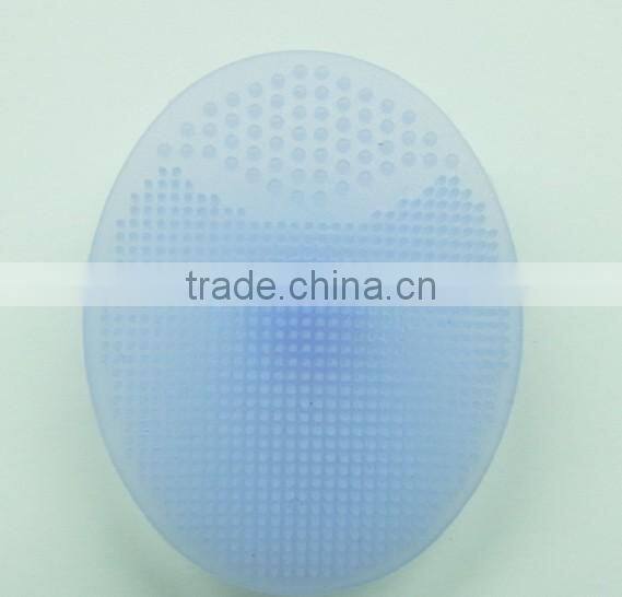 fashion soft and safe silicone face brush|silicone facial beauty massage brush
