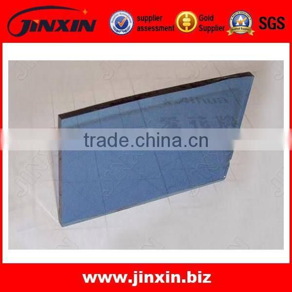 Glass Fence Blue Colored Tempered Glass Panels