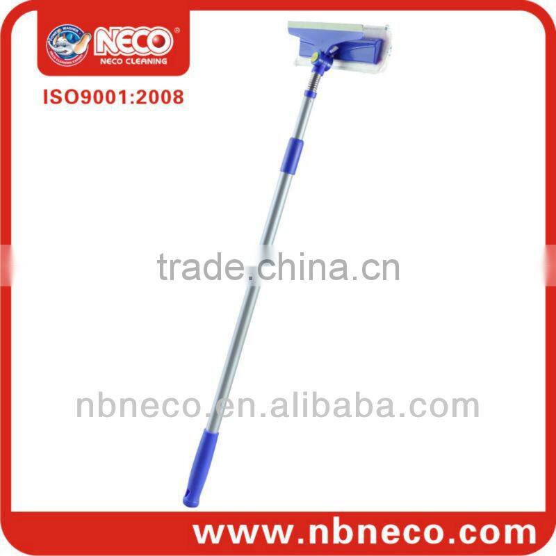 magnetic window cleaner with microfiber.