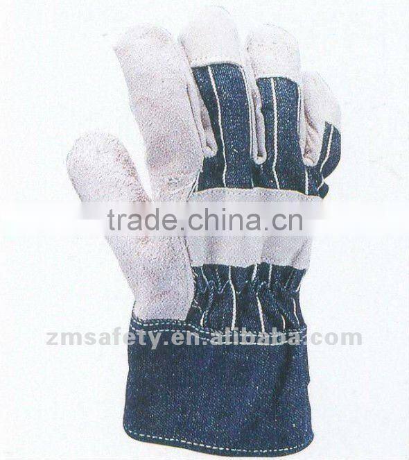 Palm patched Furniture glove with CE certificate