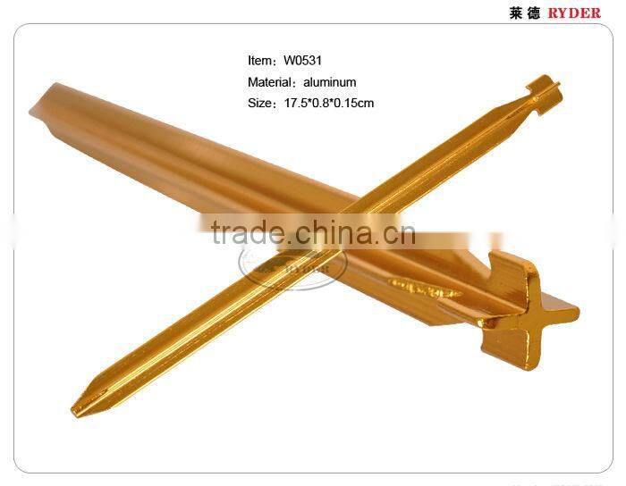 Assorted Camping Stake Nail Peg and Pole Tents