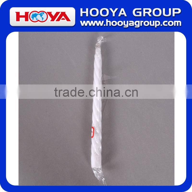 10inch 35g white/red cone candle stick