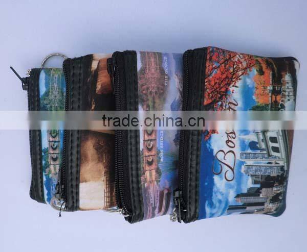 Fashion Lady's Zipper Clutch Coin Purse Coin Pouch