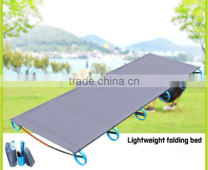 2016 New fashion outdoor beds camping folding bed with carry bag