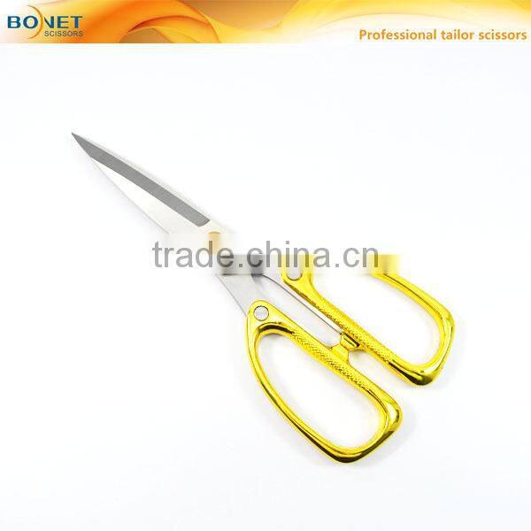 S11005 FDA qualified 5-1/8" imitation gold scissors for ribbon cutting ceremony