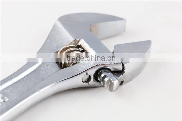 Chrome Plated Adjustable Wrench/Spanner