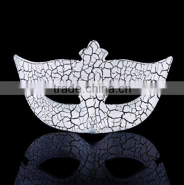 Hard PVC Plastic Venice Crack Mask Cheap Carnival Mask