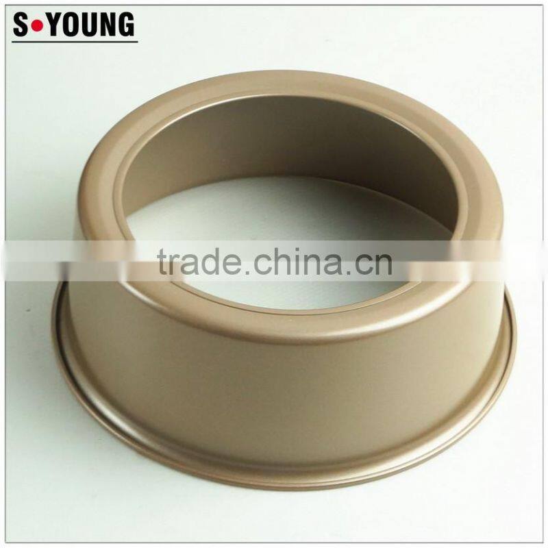 47124 Hollow Chiffon Cake Mold Cake Pan Baking Mould with Removable Bottom