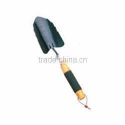 Utility garden hand tool shovel with soft pvc sleeve