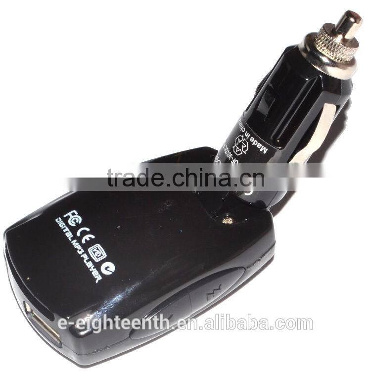 2016 new Car Kit MP3 Player Wireless FM Transmitter Modulator USB SD MMC LCD Remote