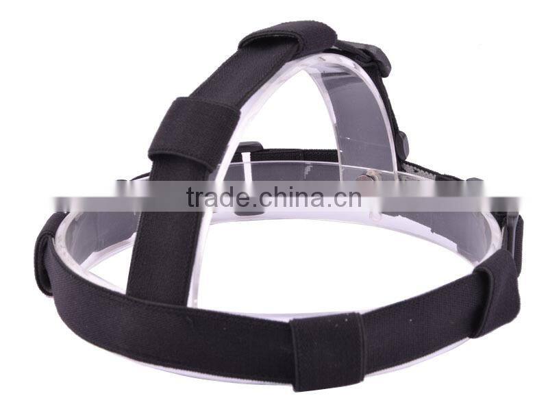 High Quality Nylon Headlamp Band strap,3 Adjustable Point Mini Flashlights fix strap for headlamp