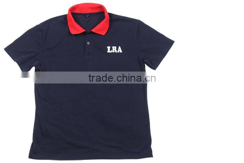 2016 Black Cotton Mens Polo Shirt