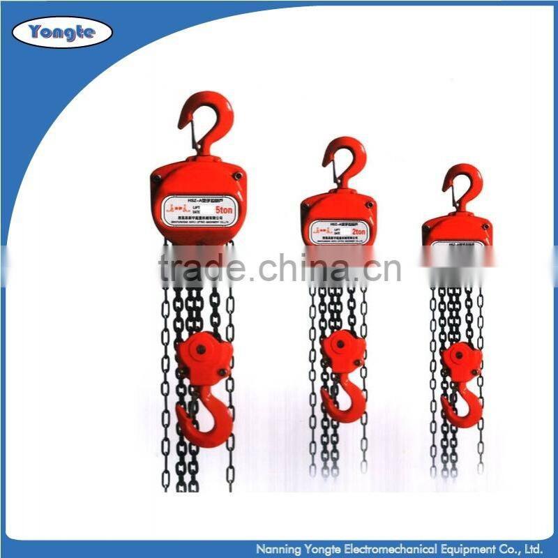 0.5T-10T Chain Hoist/5 ton Chain Block