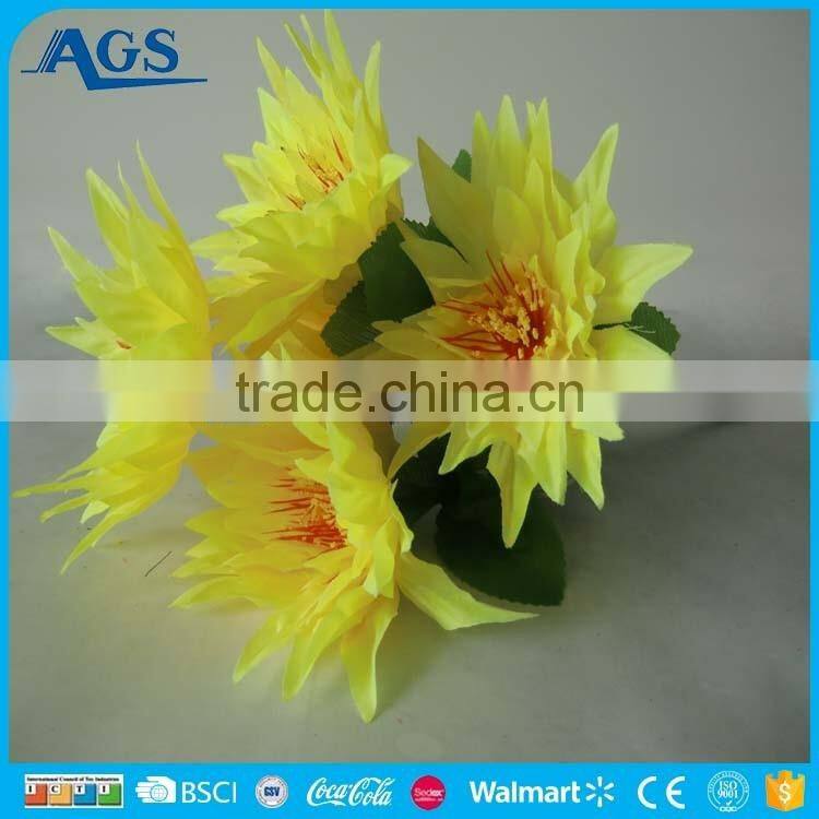 Romantic and Unique Purple Rose plastic flower decorative