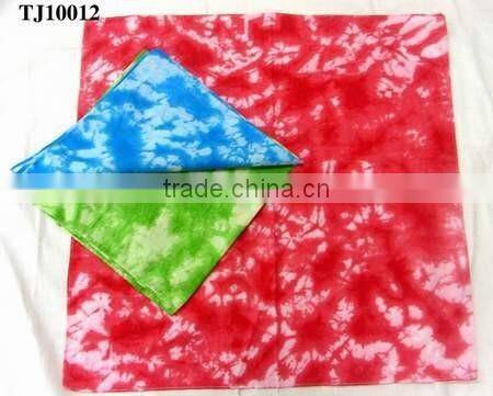 Custom design polyester and cotton designer kerchief in trendy style