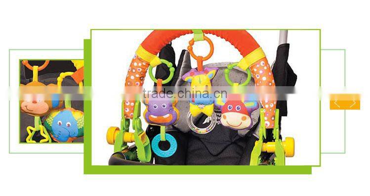 colorful funny cart Pendant baby hanging car soft toys