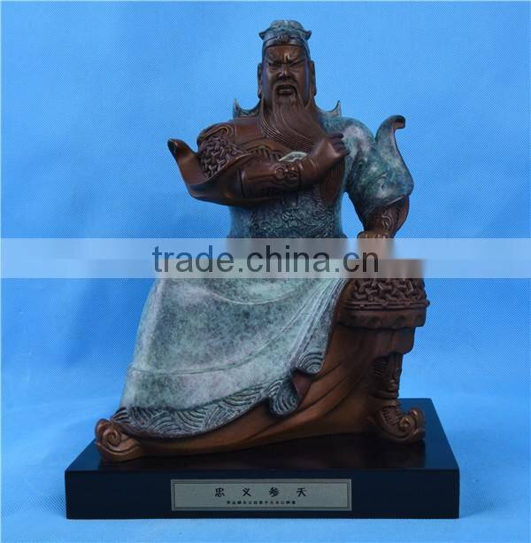 Bronze artwork/Bronze Decoration/Guan Yu/China style bronze/Bronze sculpture