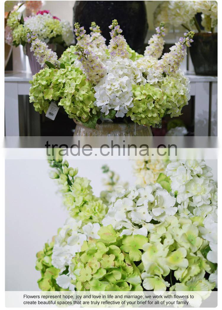 artificial hydrangea silk flowers