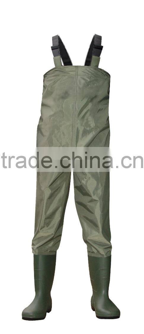 low price and good quality nylon fishing wader