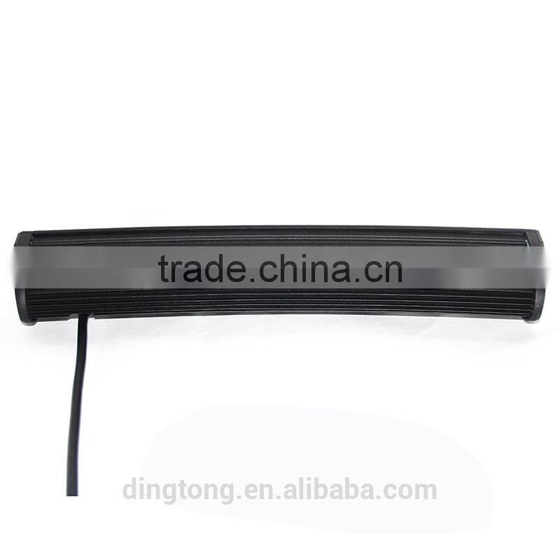 single row curved led light bar 20 inch 100w