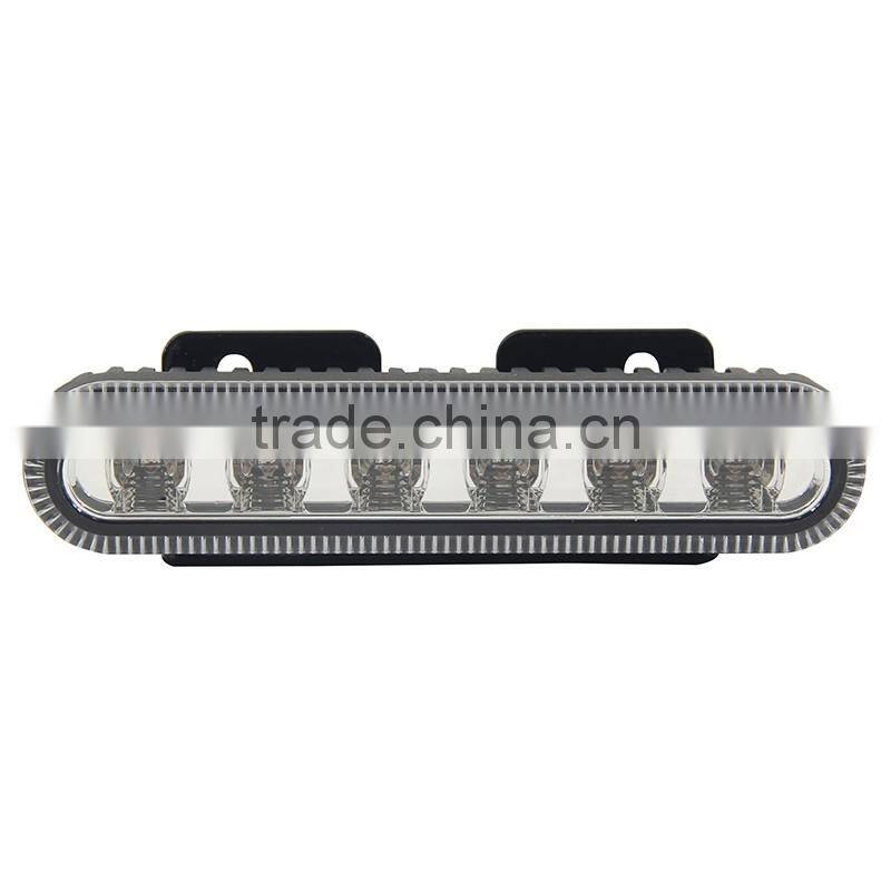 Red / Amber Warning Caution Van Truck 6-LED Emergency Strobe Light Lamp Bar