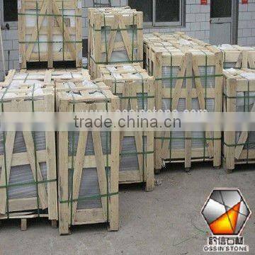 Marbe and Granite Cross Tombstone or Monument with Angel