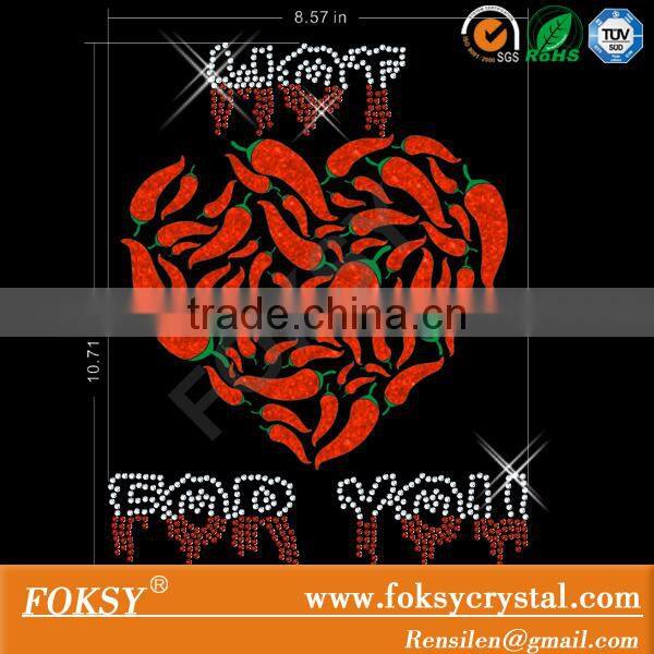 love pattern iron on heat transfers wholesale