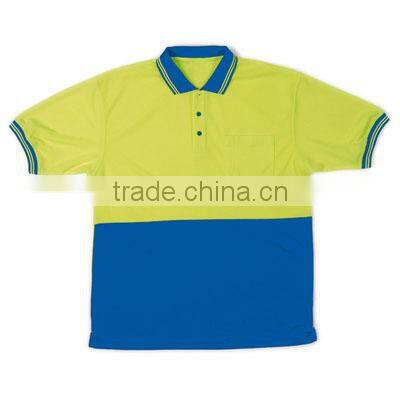 Custom made safety polo shirt made in china with high quality made in china