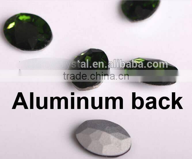 18*25 Oval Rhinestone Charming Crystal Fancy Bead Montana