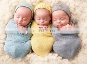 Multiple Color and Size Newborn Rayon Wrap Baby Stretch Knit Wrap Photo Props Newborn Photography