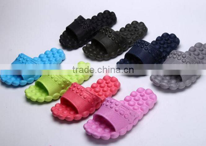 Clearance stocklot unisex bathroom eva slippers shoe summer health care massage
