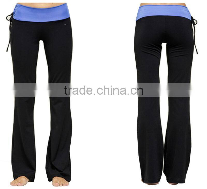 Womens Quick dry custom wholesale yoga pants