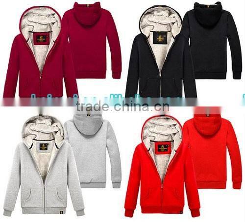 High quality good sale good price fashion custom fleece women zipper hoodies