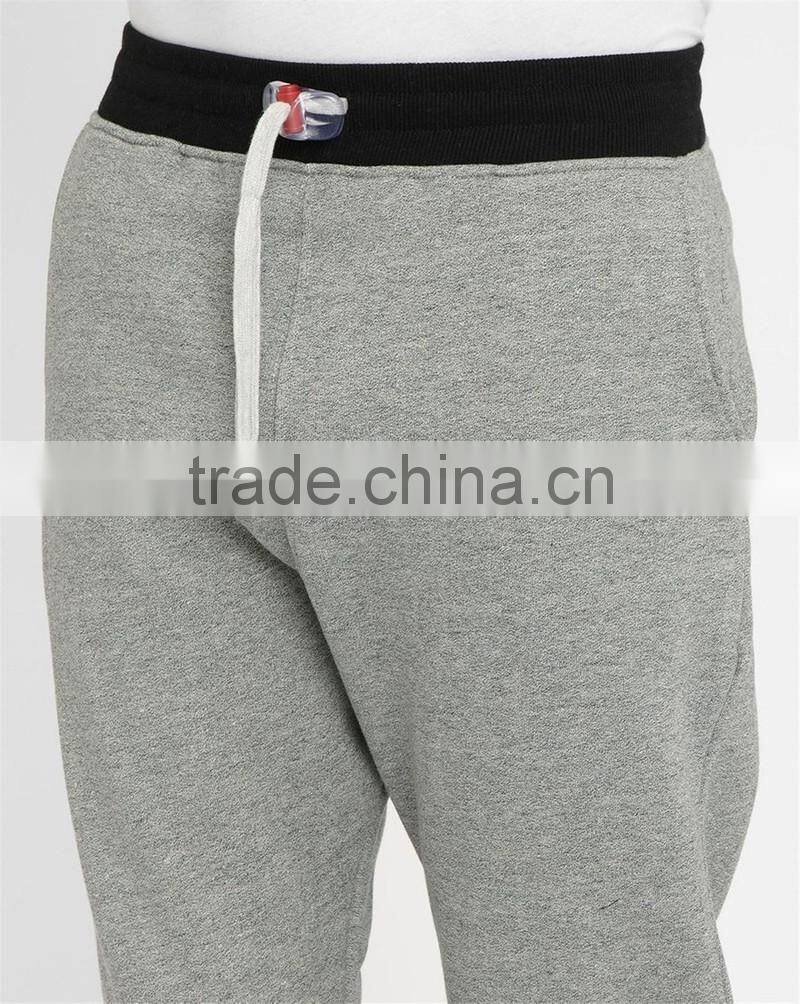 95% cotton 5% spandex Two Tones Loose Joggers
