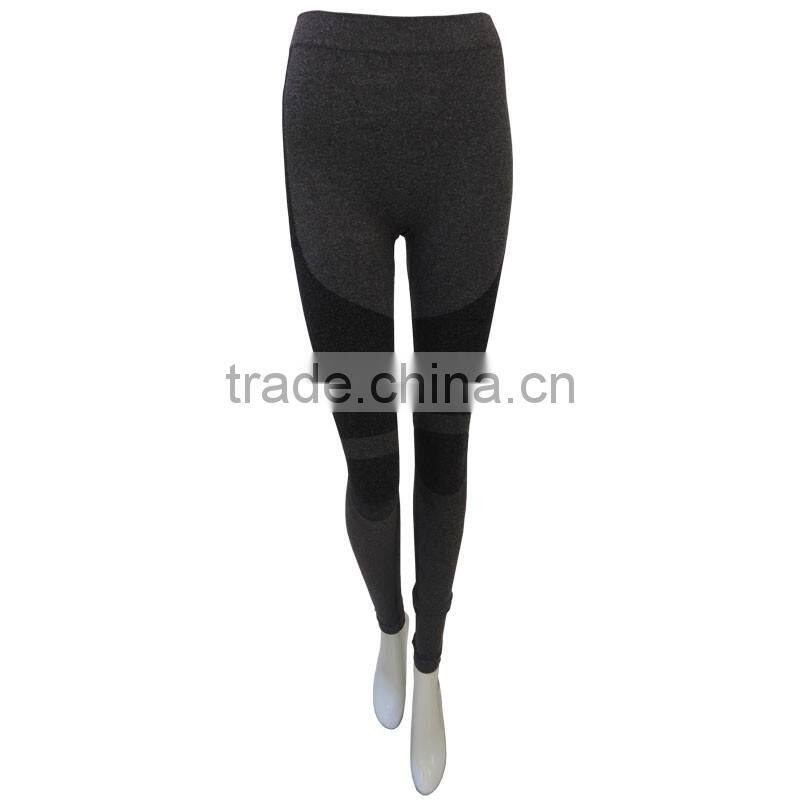 Black tight yoga panties seamless leggings elastic brand women fitness legging