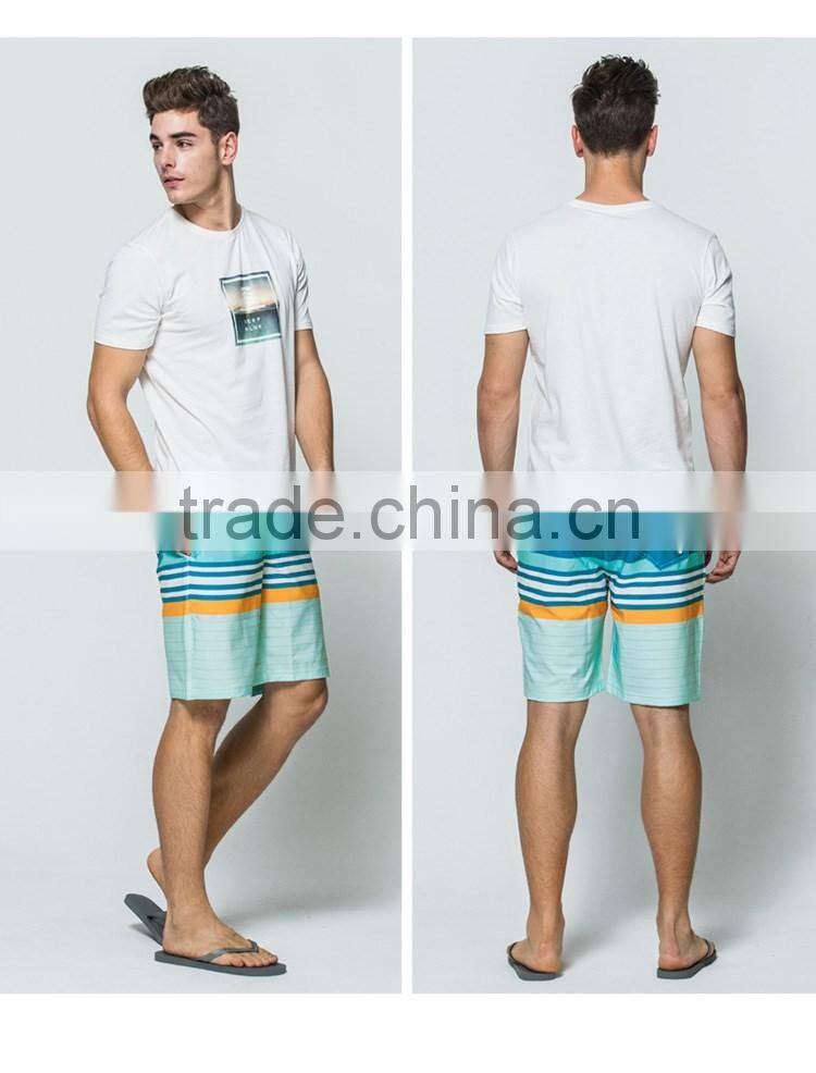 Man Ready-Made Breathable Digital Printing Board shorts Quick Dry Sport Shorts