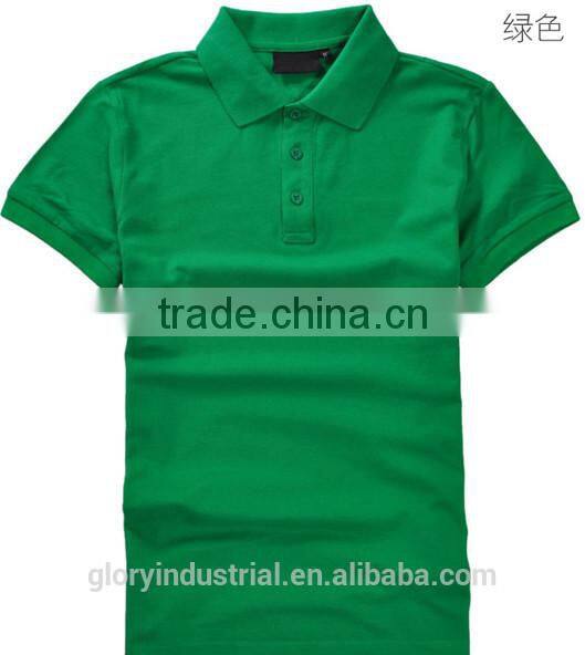 high quality custom uniform polo shirt short sleeve