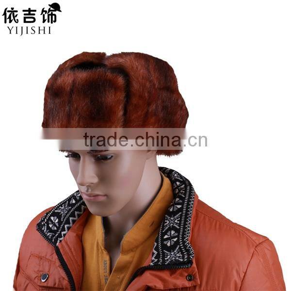Hot sale warm winter hat snow hat with earflaps